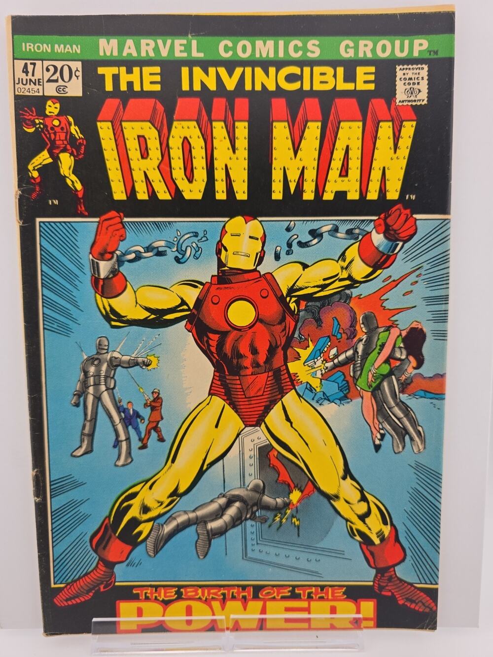 The Invincible Iron Man #47 Origin Story Retold The Birth Of The Power!